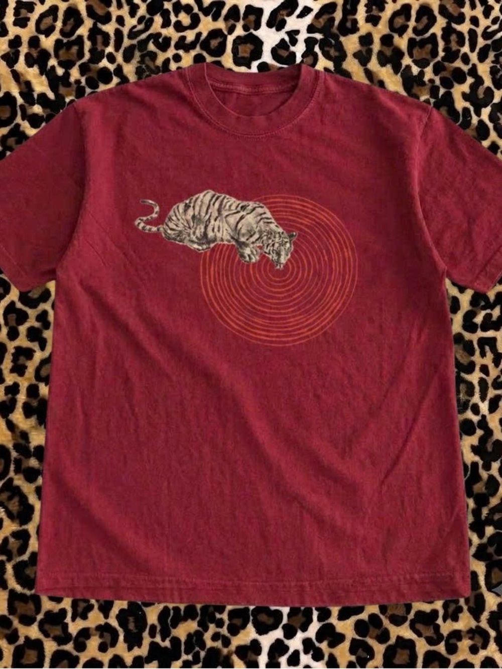 Crimson Tiger Graphic Tee